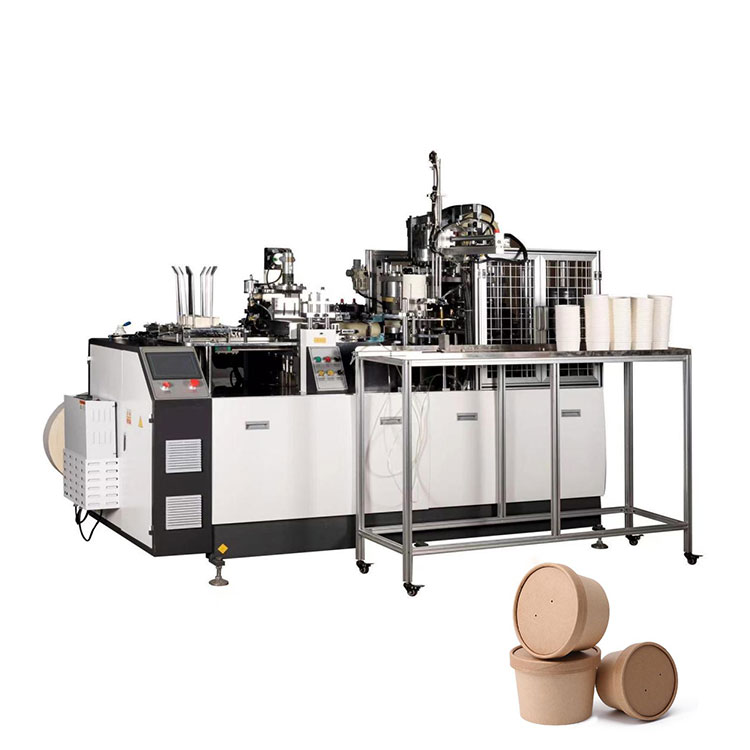 Principe de travail de la machine à tasse en papier
